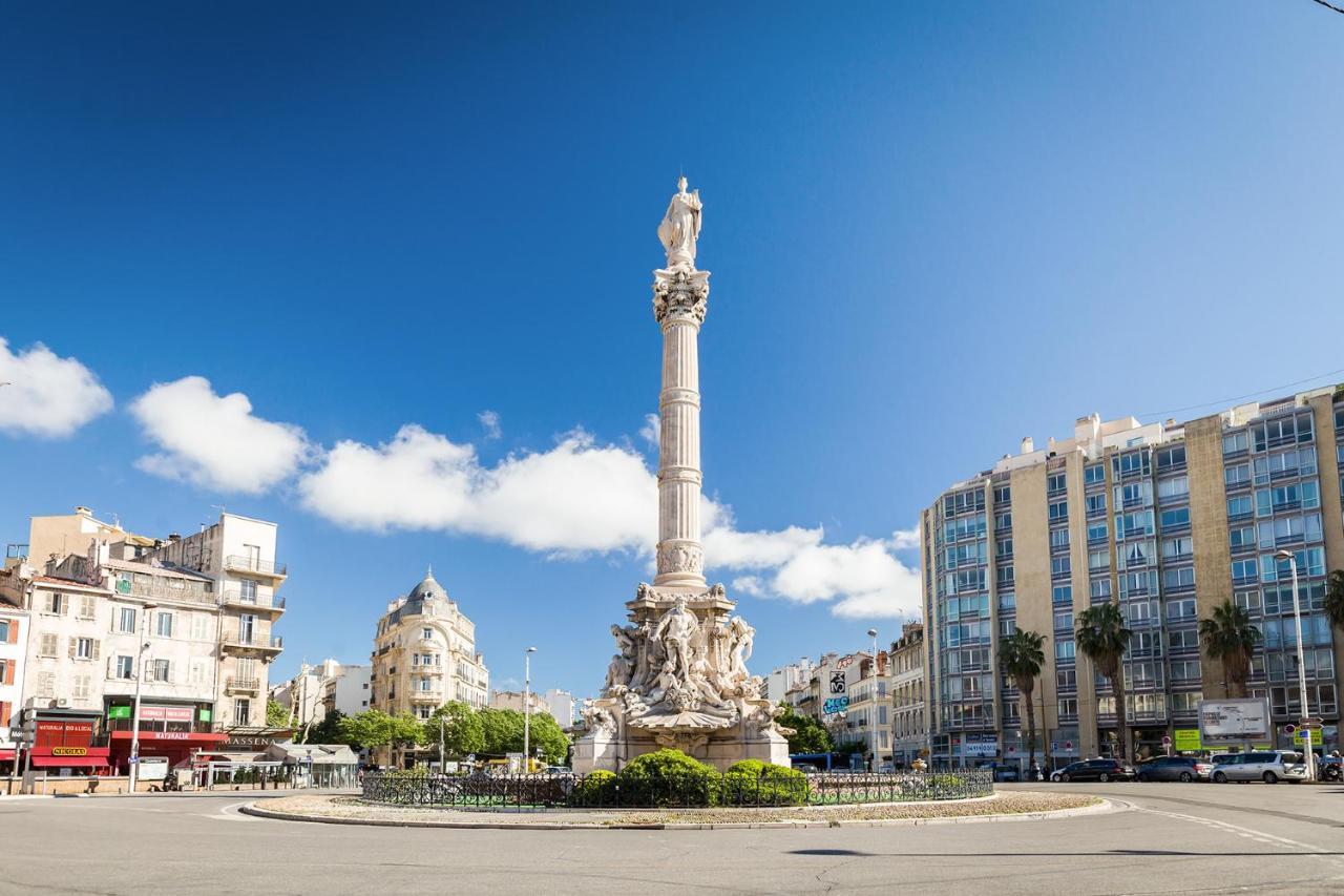 Joli T2 Moderne Au Coeur De Marseille - Place Castellane Marselha Exterior foto